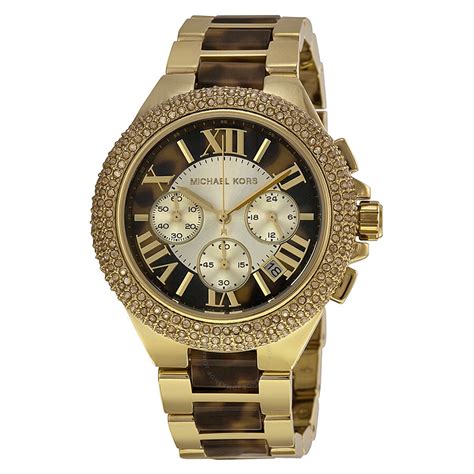 michael kors camille watch with black numbers|Michael Kors camille women's watch.